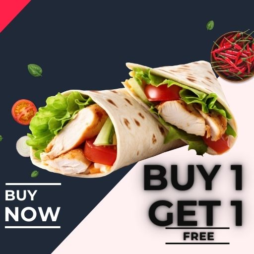 WRAP : Buy 1 & Get 50% off on 2nd